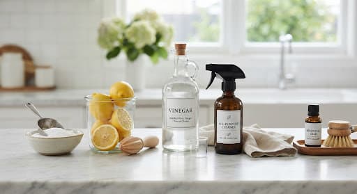 Professional cleaning supplies